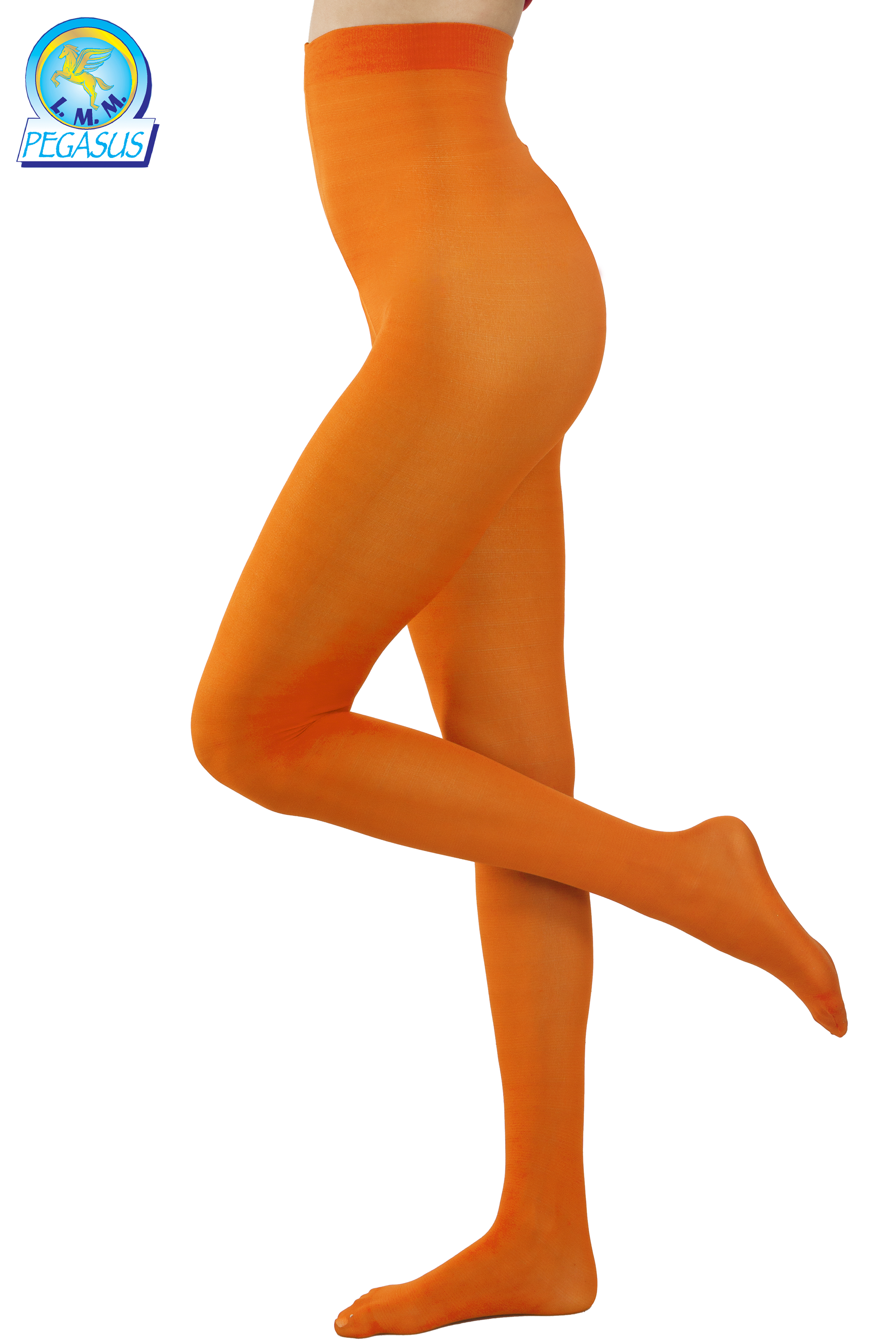 CALZE COLLANT TINTA UNITA ARANCIO DONNA